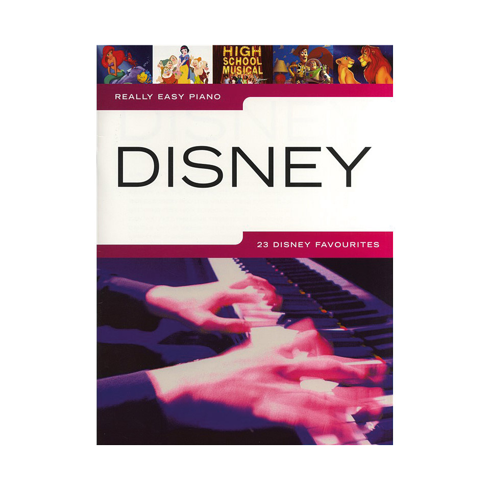 Music Sales Really Easy Piano - Disney - 23 Disney Favourites von music sales
