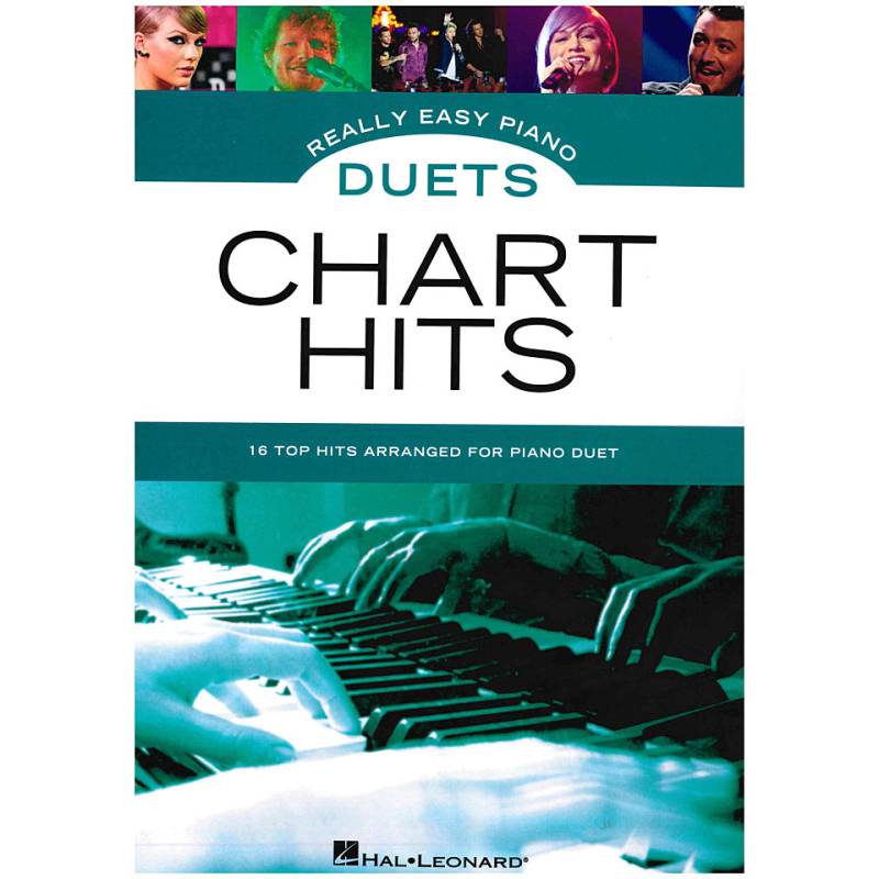 Music Sales Really Easy Piano Duets - Chart Hits Notenbuch von music sales