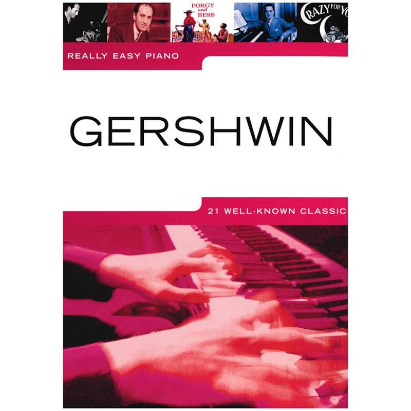 Music Sales Really Easy Piano - Gershwin Notenbuch von music sales
