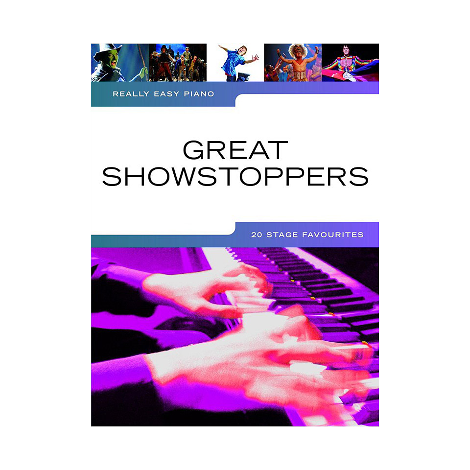 Music Sales Really Easy Piano - Great Showstoppers - 20 Stage von music sales