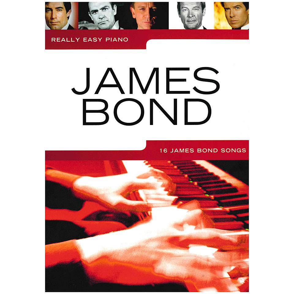 Music Sales Really Easy Piano - James Bond Notenbuch von music sales