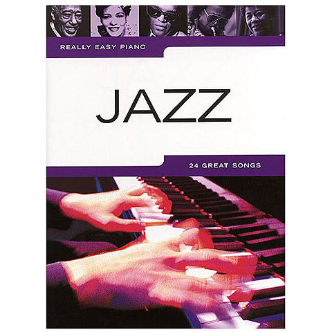 Music Sales Really Easy Piano - Jazz - 24 Great Songs Notenbuch von music sales