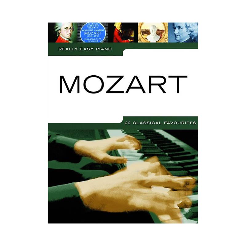 Music Sales Really Easy Piano - Mozart - 22 Classical Favourites von music sales