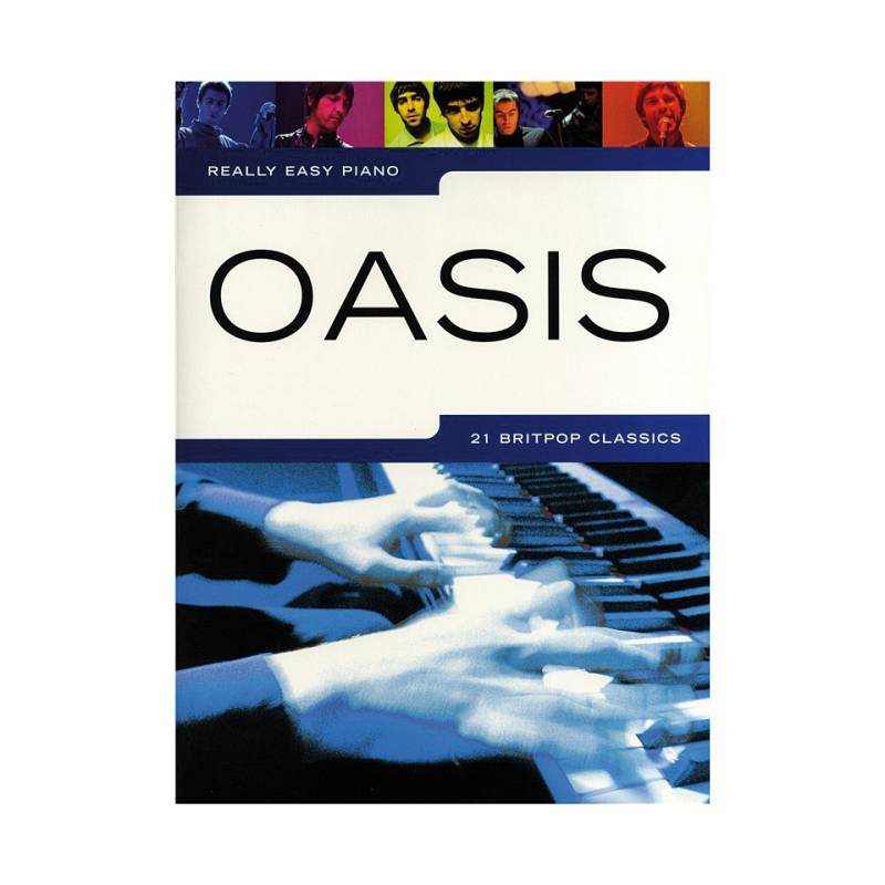 Music Sales Really Easy Piano - Oasis - 21 Britpop Classics Notenbuch von music sales