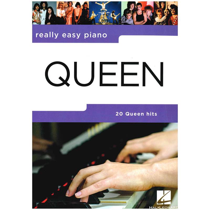 Music Sales Really Easy Piano - Queen Notenbuch von music sales