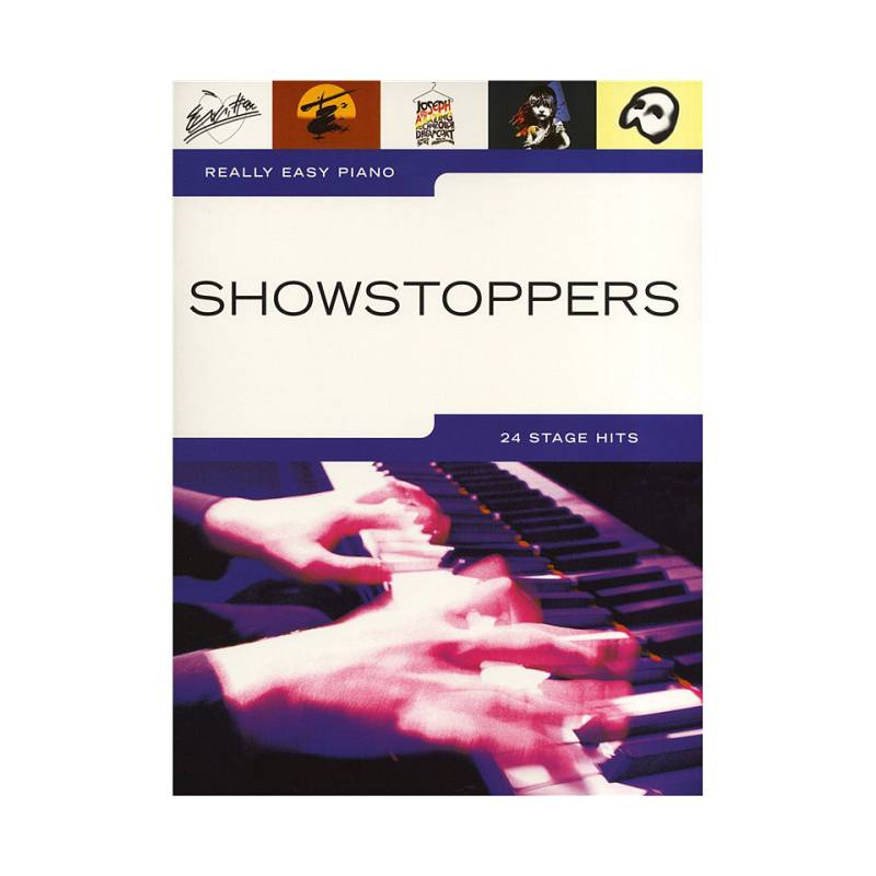 Music Sales Really Easy Piano - Showstoppers - 24 Stage Hits Notenbuch von music sales