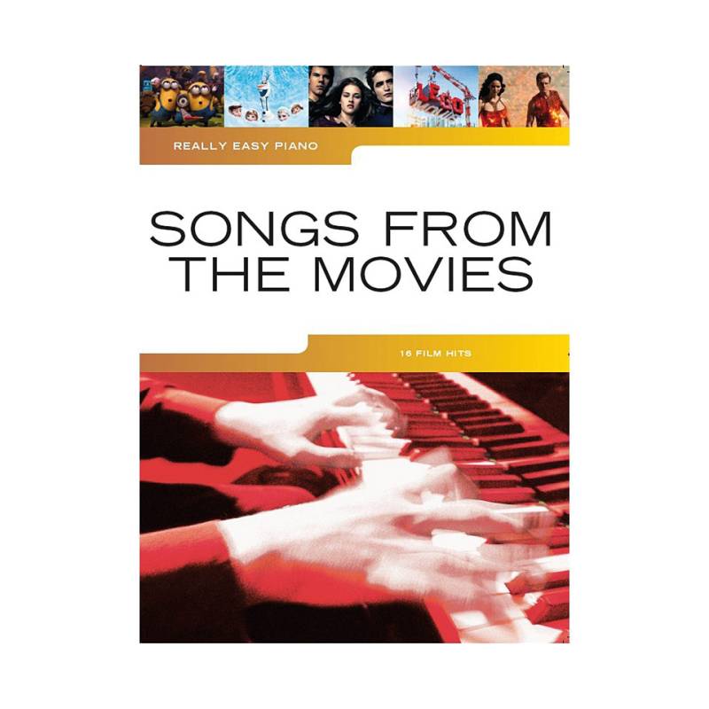 Music Sales Really Easy Piano - Songs From The Movies - 16 Film Hits von music sales