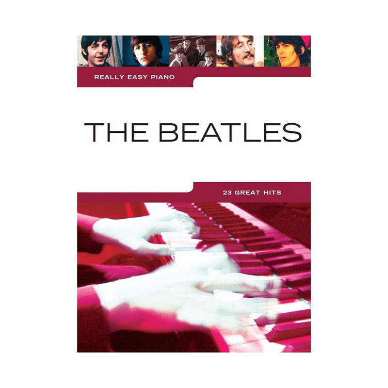 Music Sales Really Easy Piano - The Beatles - 23 Great Hits Notenbuch von music sales
