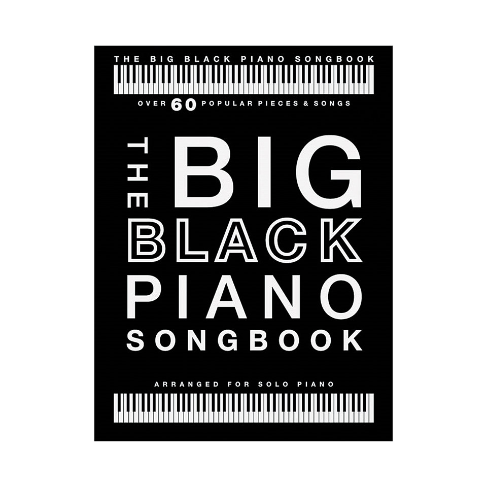 Music Sales The Big Black Piano Songbook Songbook von music sales
