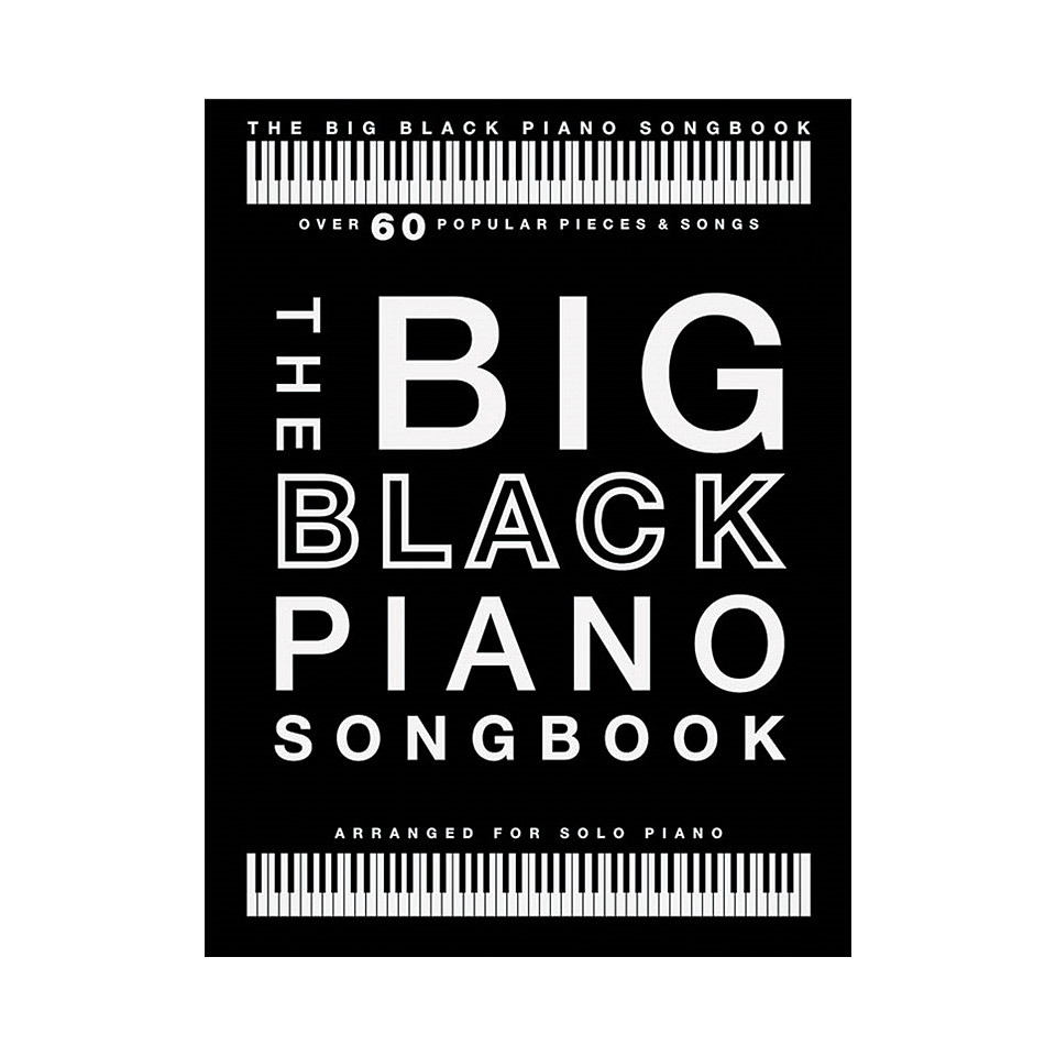 Music Sales The Big Black Piano Songbook Songbook Music Sales The Big Black Piano Songbook Songbook von music sales