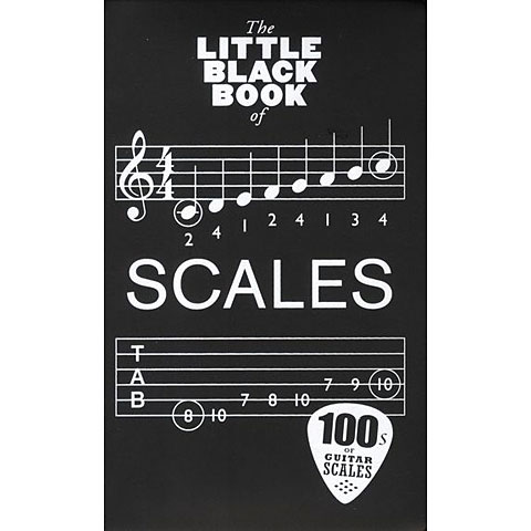 Music Sales The Little Black Book Of Scales Songbook Music Sales The Little Black Book Of Scales Songbook von music sales