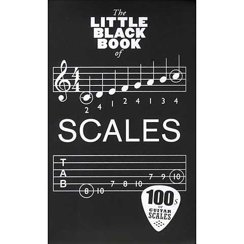 Music Sales The Little Black Book Of Scales Songbook von music sales