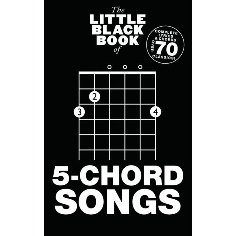 Music Sales The Little Black Book of 5-Chord Songs Songbook Music Sales The Little Black Book of 5-Chord Songs Songbook von music sales