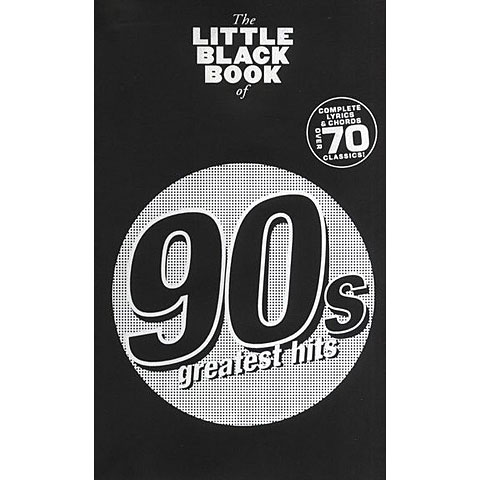 Music Sales The Little Black Book of 90's Hits Songbook Music Sales The Little Black Book of 90's Hits Songbook von music sales
