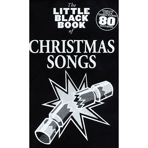 Music Sales The Little Black Book of Christmas Songs Songbook von music sales