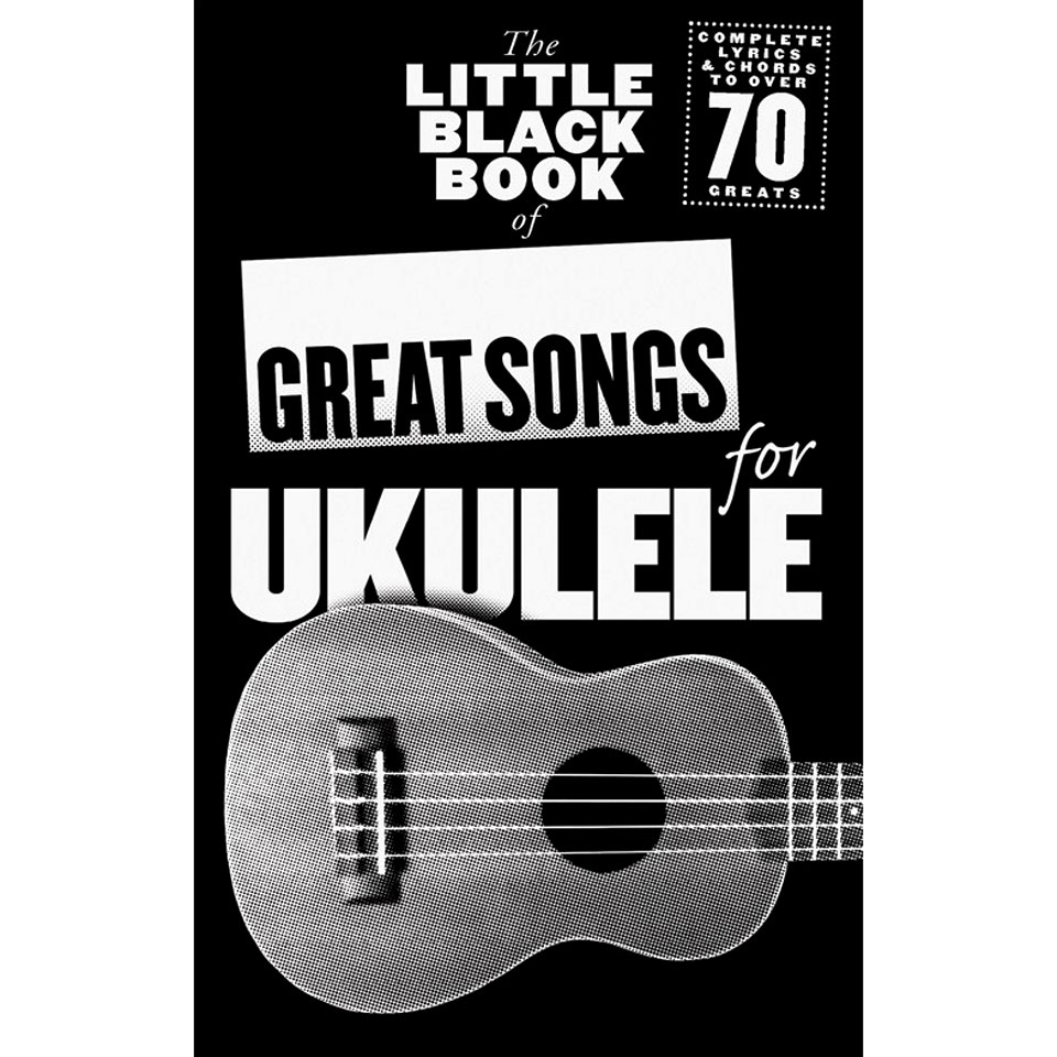 Music Sales The Little Black Book of Great Songs for Ukulele Songbook von music sales