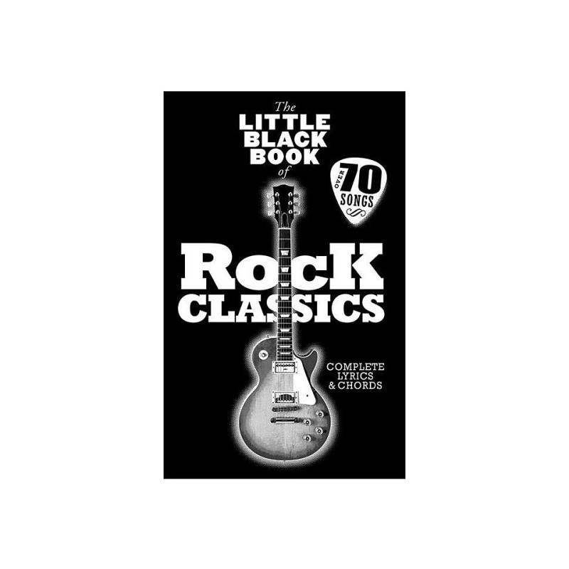 Music Sales The Little Black Book of Rock Classics Songbook von music sales