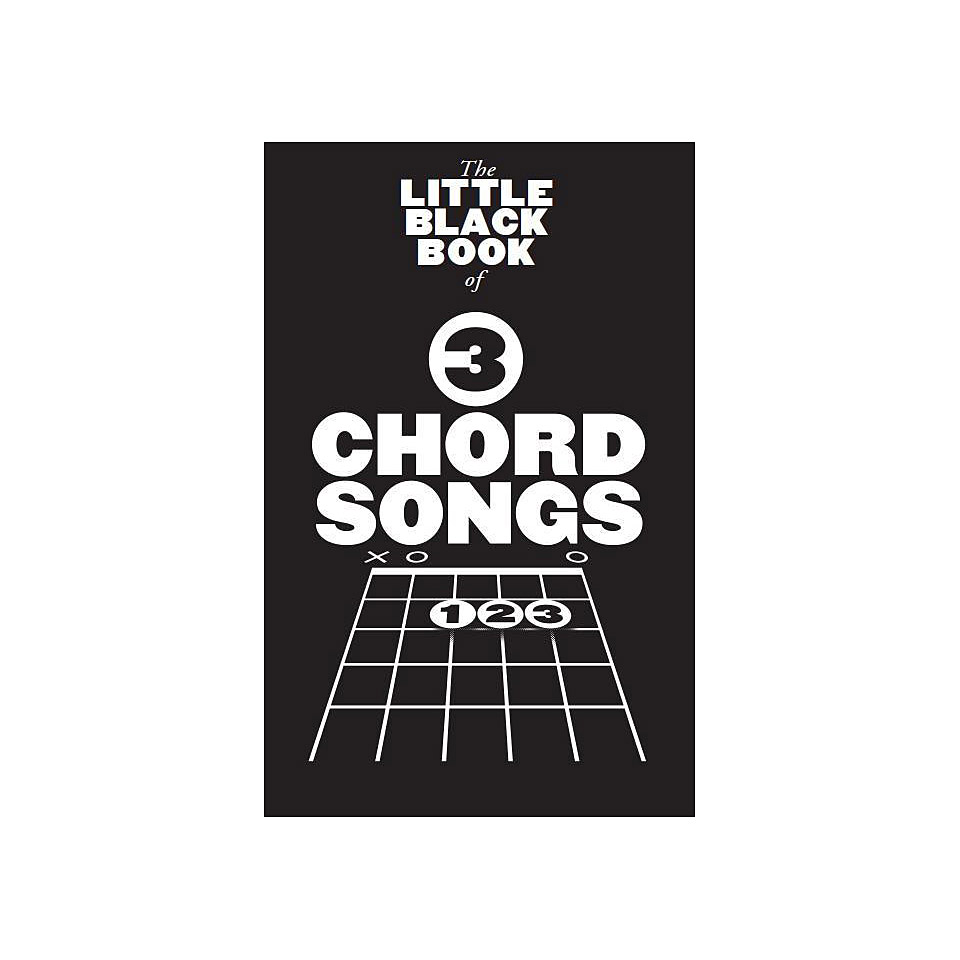 Music Sales The Little Black Book: 3-Chord Songs Songbook von music sales