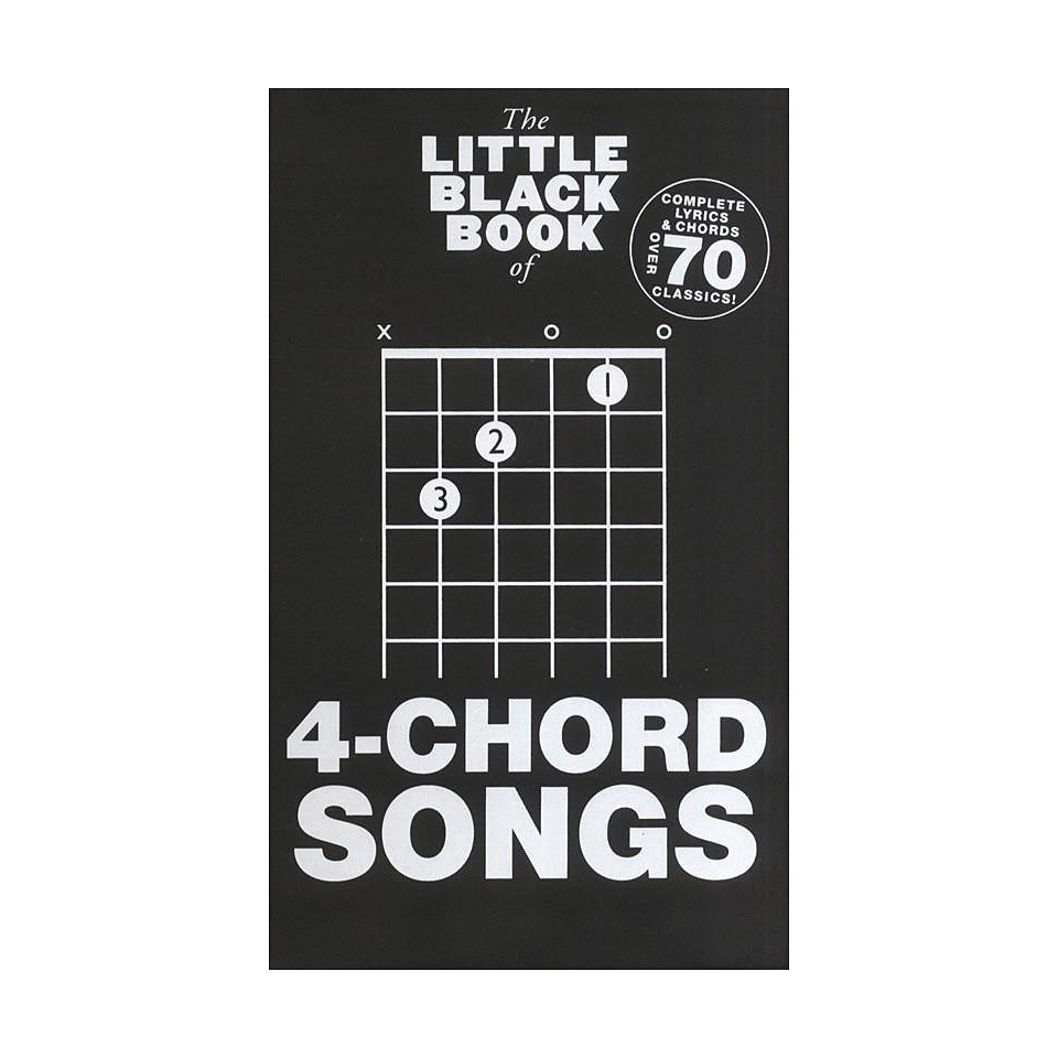 Music Sales The Little Black Book: 4-Chord Songs Songbook Music Sales The Little Black Book: 4-Chord Songs Songbook von music sales