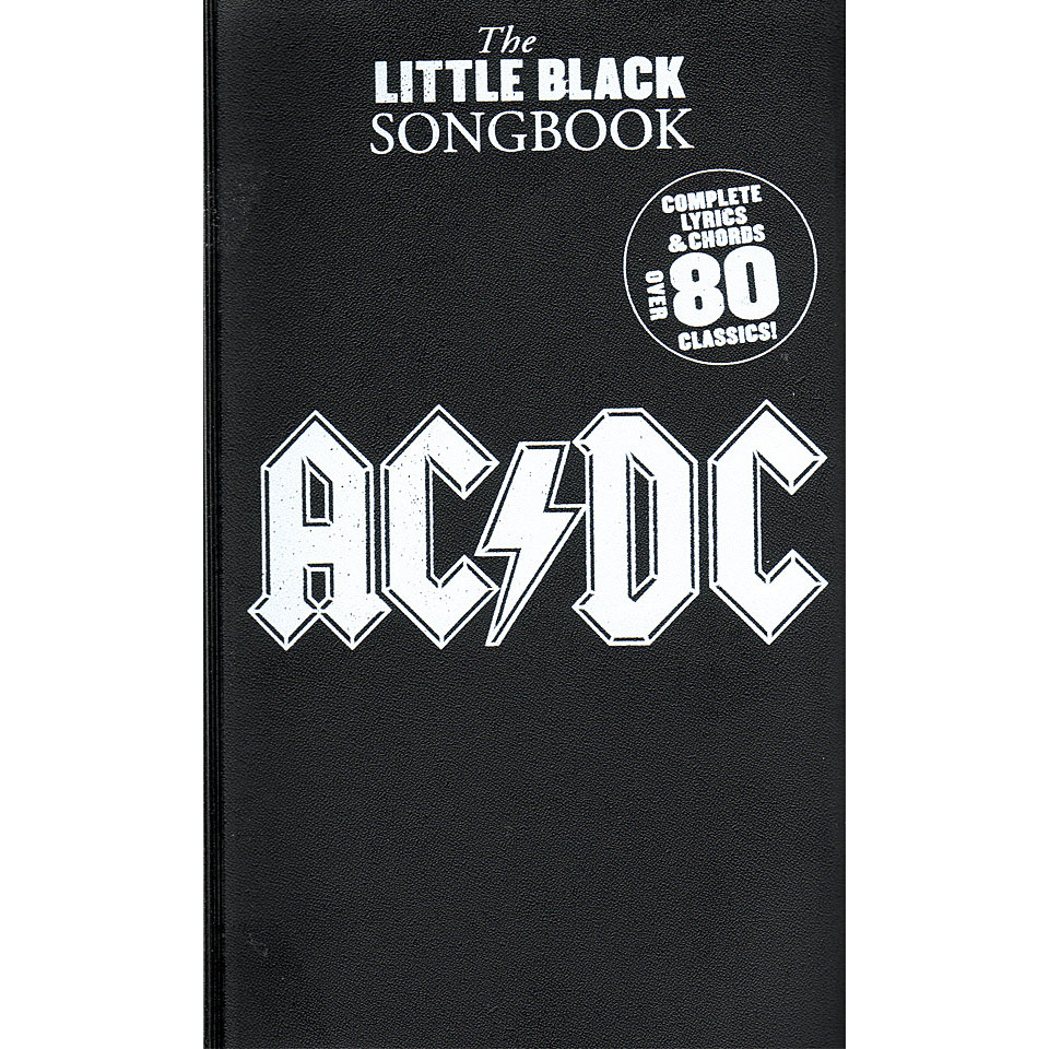 Music Sales The Little Black Songbook - AC/DC Songbook Music Sales The Little Black Songbook - AC/DC Songbook von music sales