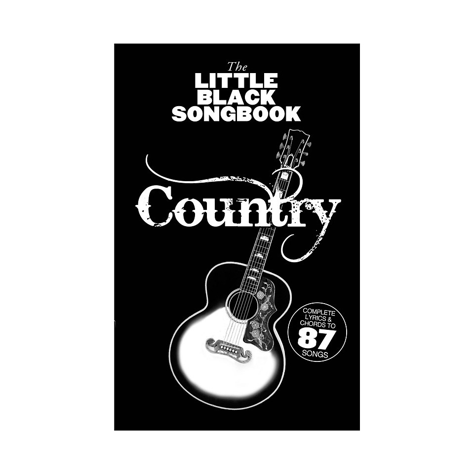 Music Sales The Little Black Songbook - Country Songbook Music Sales The Little Black Songbook - Country Songbook von music sales