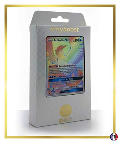 Artikodin-GX 171/168 Arc en Ciel Secrète - #myboost X Soleil & Lune 7 Tempête Céleste - Coffret de 10 Cartes Pokémon Françaises von my-booster