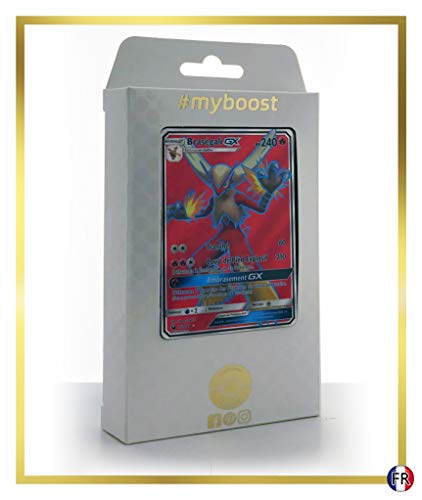 Brazégali-GX 153/168 Full Art - #myboost X Soleil & Lune 7 Tempête Céleste - Coffret de 10 Cartes Pokémon Françaises von my-booster