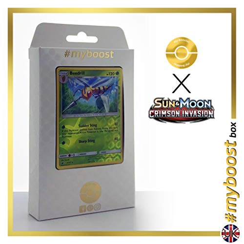 Gardevoir 141/214 Holo - #myboost X Sun & Moon 8 Lost Thunder - Coffret de 10 Cartes Pokémon Aglaises von my-booster