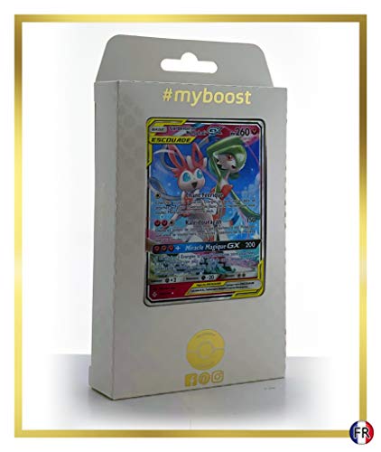 Gardevoir et Nymphali-GX 130/214 - #myboost X Soleil & Lune 10 Alliance Infaillible - Coffret de 10 Cartes Pokémon Françaises von my-booster