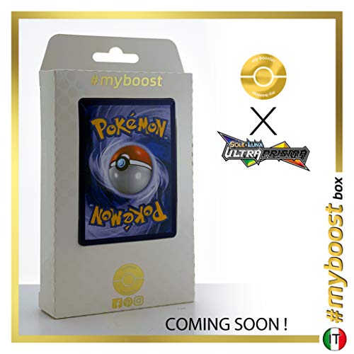 Glaceon-GX (Givrali-GX) 159/156 Arc en Ciel Secrète - #myboost X Sole E Luna 5 Ultraprisma - Coffret de 10 Cartes Pokémon Italiennes von my-booster