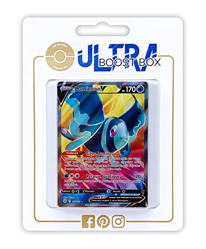 Luminéon V (Lumineon V) 155/172 Full Art - Ultraboost X Epée et Bouclier 9 - Stars Étincelantes - Box mit 10 französisch Pokémon-Karten von my-booster
