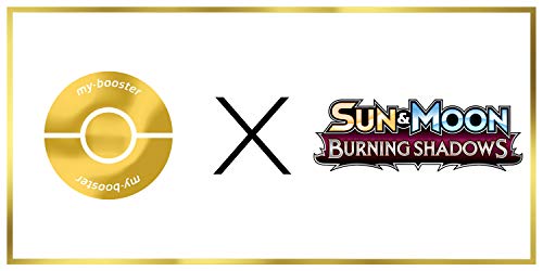 Marshadow-GX (Marshadow-GX) 156/147 Arc en Ciel Secrète - #myboost X Sun & Moon 3 Burning Shadows - Coffret de 10 Cartes Pokémon Aglaises von my-booster