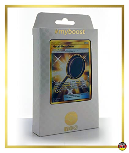 Metall-Bratpfanne (Poêle Métal) 144/131 Dresseur Secrète - #myboost X Sonne & Mond 6 Grauen der Lichtfinsternis - Coffret de 10 Cartes Pokémon Allemandes von my-booster