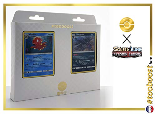 Octillery 23/111 & Trioxhydre 62/111 - #tooboost X Soleil & Lune 4 Invasion Carmin - Coffret de 10 Cartes Pokémon Françaises von my-booster