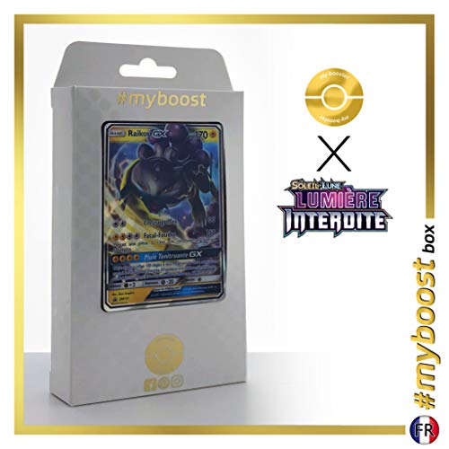 Raikou-GX SM121 - #myboost X Soleil & Lune 6 Lumière Interdite - Coffret de 10 Cartes Pokémon Françaises von my-booster