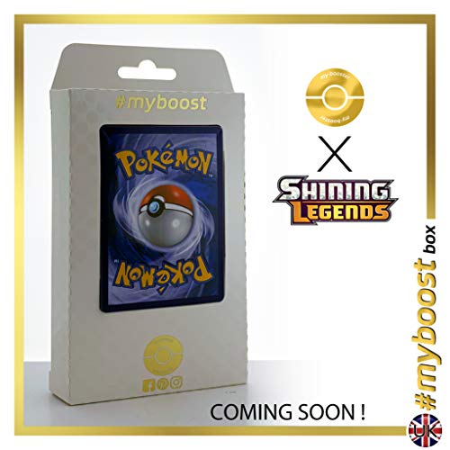 Shaymin 7/73 Holo Reverse - #myboost X Sun & Moon 3.5 Shining Legends - Coffret de 10 Cartes Pokémon Aglaises von my-booster