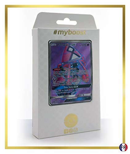 Tokopiyon-GX 137/145 Full Art - #myboost X Soleil & Lune 2 Gardiens Ascendants - Coffret de 10 Cartes Pokémon Françaises von my-booster