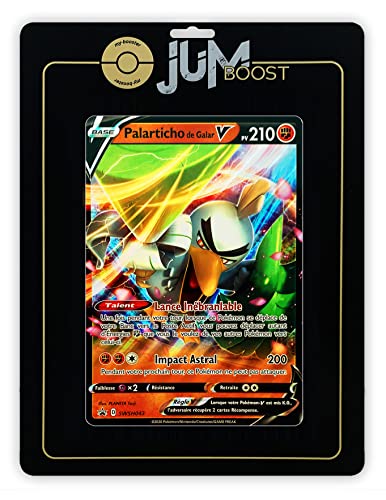 Palarticho de Galar V (Galar-Lauchzelot V) SWSH043 - Jumbo - Jumboost X Epée et Bouclier 3 Ténèbres Embrasées - Riesige Karte von my-booster