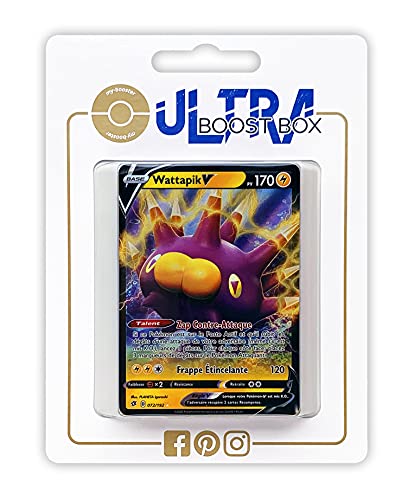 Wattapik V (Britzigel V) 72/192 - Ultraboost X Epée et Bouclier 2 Clash des Rebelles - Box mit 10 französisch Pokémon-Karten von my-booster