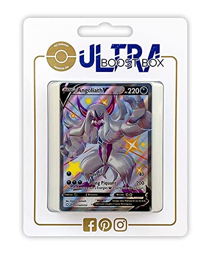 Angoliath V (Olangaar V) SV116 Glitzerndes Full Art Shiny - Ultraboost X Epée et Bouclier 4.5 Destinées Radieuses - Box mit 10 französisch Pokémon-Karten Angoliath V (Olangaar V) SV116 Glitzerndes Full Art Shiny - Ultraboost X Epée et Bouclier 4.5 Destinées Radieuses - Box mit 10 französisch Pokémon-Karten von my-booster