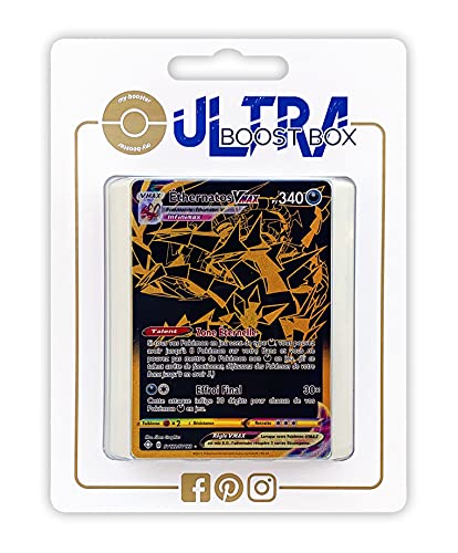 Éthernatos VMAX (Endynalos VMAX) SV122 Gold Full Art Shiny - Ultraboost X Epée et Bouclier 4.5 Destinées Radieuses - Box mit 10 französisch Pokémon-Karten von my-booster