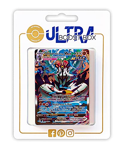 Shifours Mille Poings VMAX (Fließender-Angriff-Wulaosu VMAX) 170/163 Alternative Geheimer - Ultraboost X Epée et Bouclier 5 Styles de Combat - Box mit 10 französisch Pokémon-Karten von my-booster