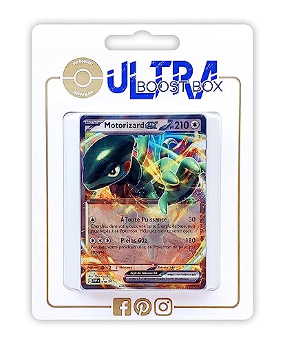 Motorizard ex (Mopex ex) SV018 - Ultraboost X Écarlate et Violet 01 - Box mit 10 französisch Pokémon-Karten Motorizard ex (Mopex ex) SV018 - Ultraboost X Écarlate et Violet 01 - Box mit 10 französisch Pokémon-Karten von my-booster