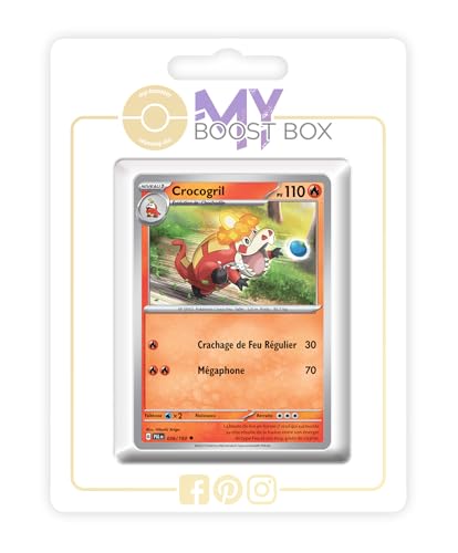 Crocogril (Lokroko) 036/193 Reverse - Myboost X Écarlate et Violet 02 Évolutions à Paldea - Box mit 10 französisch Pokémon-Karten Crocogril (Lokroko) 036/193 Reverse - Myboost X Écarlate et Violet 02 Évolutions à Paldea - Box mit 10 französisch Pokémon-Karten von my-booster