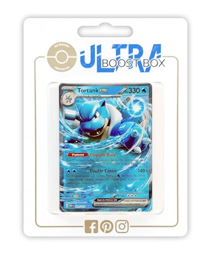 Tortank ex (Turtok ex) 9/165 - Myboost X Écarlate et Violet 3.5-151 Box mit 10 französisch Pokémon-Karten Tortank ex (Turtok ex) 9/165 - Myboost X Écarlate et Violet 3.5-151 Box mit 10 französisch Pokémon-Karten von my-booster