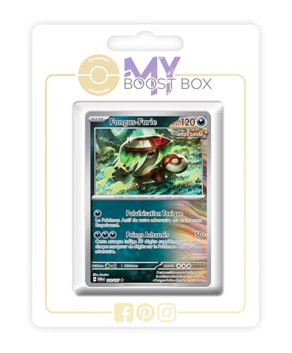 Fongus Furie (Wutpilz) 118/167 Vergangenheit Reverse - Myboost X Écarlate et Violet 6 - Mascarade Crépusculaire Box mit 10 französisch Pokémon-Karten von my-booster