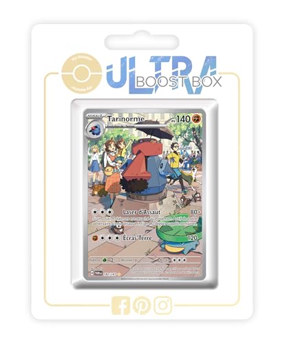 Tarinorme (Voluminas) 182/167 Geheimer Alternative Pokémon Gallery - Ultraboost X Écarlate et Violet 6 - Mascarade Crépusculaire Box mit 10 französisch Pokémon-Karten von my-booster