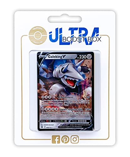 Galeking V (Stolloss V) 96/172 - Ultraboost X Epée et Bouclier 9 - Stars Étincelantes - Box mit 10 französisch Pokémon-Karten von my-booster