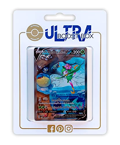 Fragilady de Hisui V (Hisui-Dressella V) 163/189 Alternative Full Art - Ultraboost X Epée et Bouclier 10 Astres Radieux - Box mit 10 französisch Pokémon-Karten von my-booster