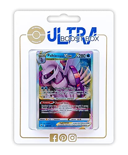 Palkia Originel VSTAR (Ur-Palkia VSTAR) 40/189 Full Art - Ultraboost X Epée et Bouclier 10 Astres Radieux - Box mit 10 französisch Pokémon-Karten von my-booster